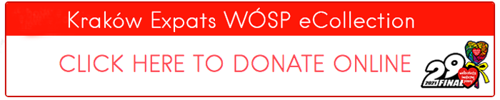 Krakow Expats WOSP Donate Collection